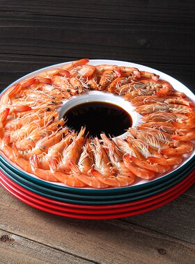 速发2025密胺餐吃盘子商用圆形小具盘餐厅饭店用锅菜盘窝窝头专火