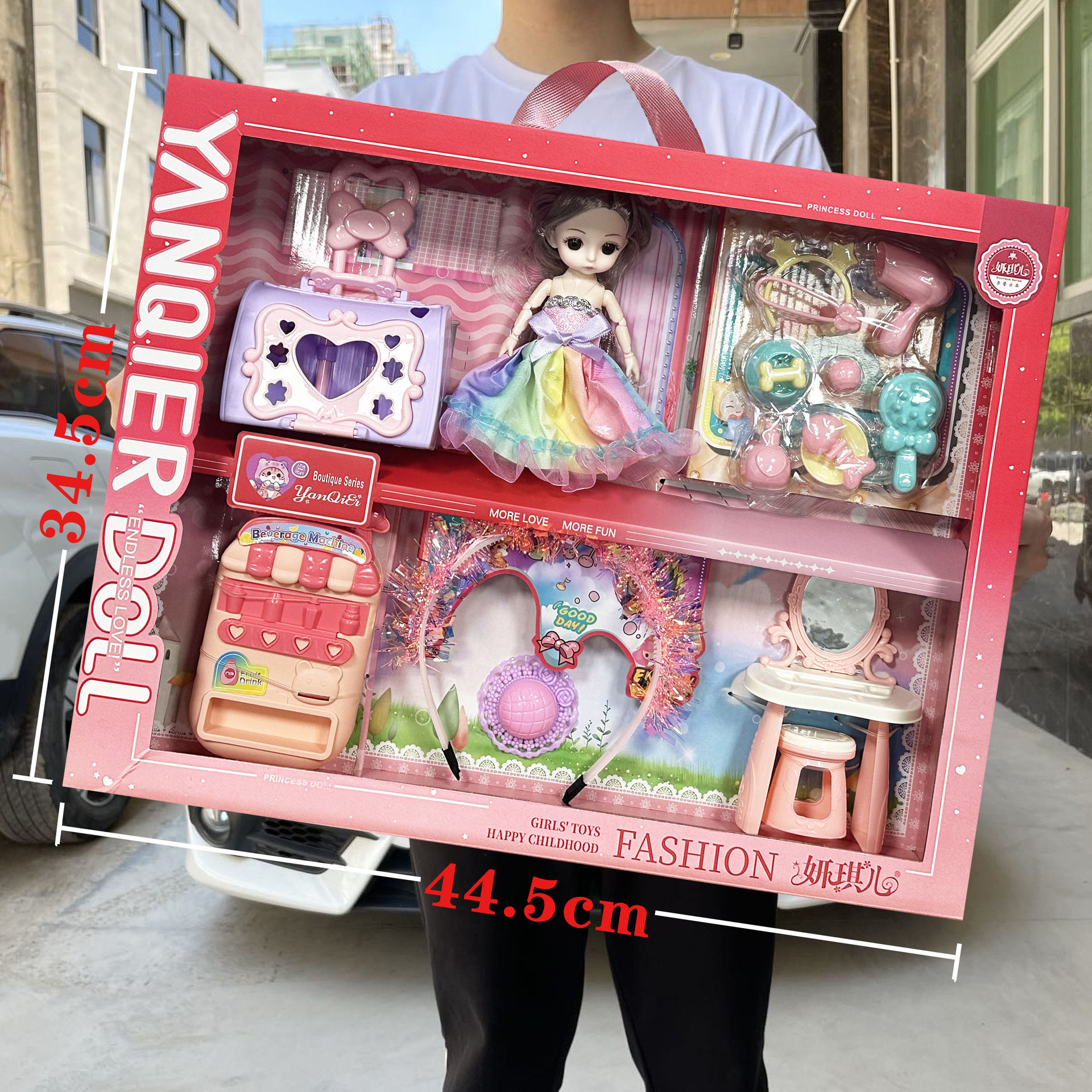 儿童小公主芭芘洋娃娃女孩过家家过家家玩具
