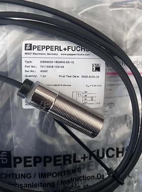倍加福OBR4000-18GM60-E5-1C反射板型传感器订货号7013328-100143