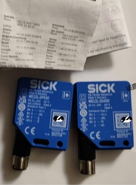 Sick 西克WS/WE12L-2P430对射式光电传感器订货号：1018254现货