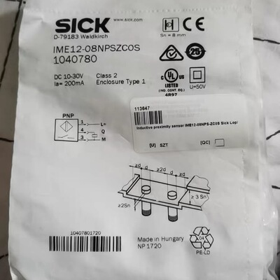 IME12-08NPSZC0S西克接近传感器