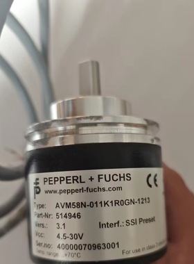 倍加福AVM58N-011K1R0GN-1213多圈绝对值编码器订货号：514946