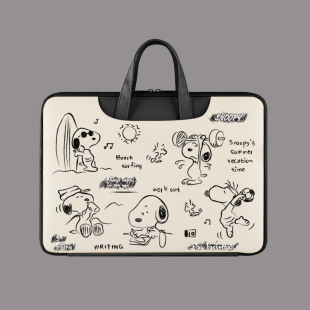 简约电脑包手提男女适用华为matebook14寸联想小新air13苹果macbookpro15.6戴尔游戏本16英寸华硕13.3笔记本