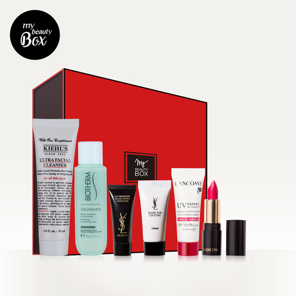 L’oreal Paris 欧莱雅集团小美盒 柔润亮唇盒 含兰蔻/碧欧泉/科颜氏/圣罗兰 优惠券折后￥149包邮（￥249-100）