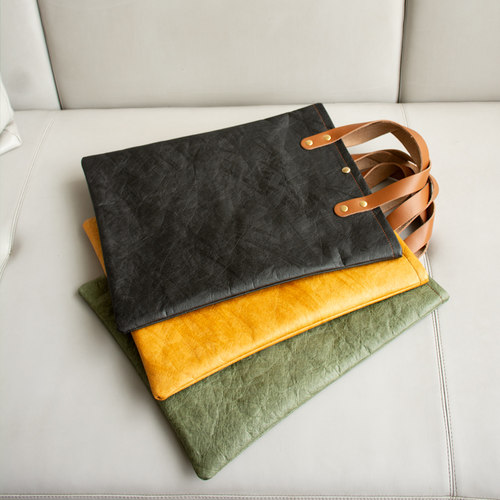 幼儿园伴手礼袋通勤轻便防水牛皮纸装书手提文件包团购可定制LOGO