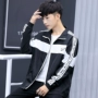 2019 áo khoác nam mới mùa xuân và mùa thu Hàn Quốc của xu hướng mùa thu đồng phục bóng chày màu sắc phù hợp với áo khoác học sinh nam đẹp trai - Mùa xuân mẫu áo vest nữ đẹp nhất 2020