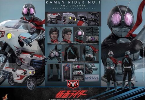 现货 Hottoys HT 假面骑士旧1号连旋风号摩托 TMS148 套装