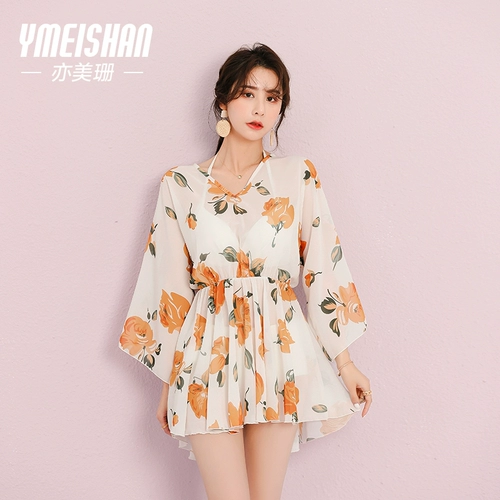 Модный брендовый пляжный купальник, коллекция 2021, по фигуре, защита от солнца