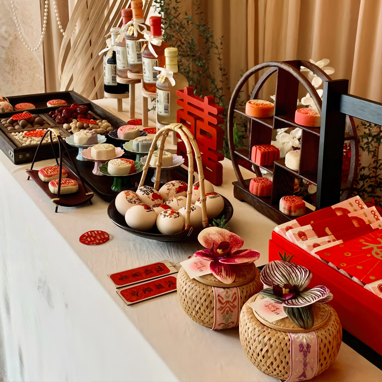 当天发货订婚摆件顺丰包邮