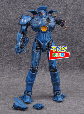 NECA 环太平洋 战损战损断臂危险流浪者 7寸人偶玩偶手办模型玩具