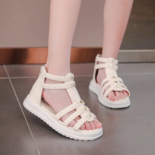 儿童凉鞋3-12岁女童罗马鞋4夏季新款2026软底公主鞋5小女孩夏款10