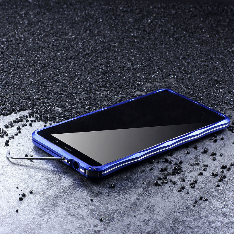 iMatch Slim Light Aluminum Metal Shockproof Bumper Case with Kickstand for Huawei Mate 10 & Huawei Mate 10 Pro