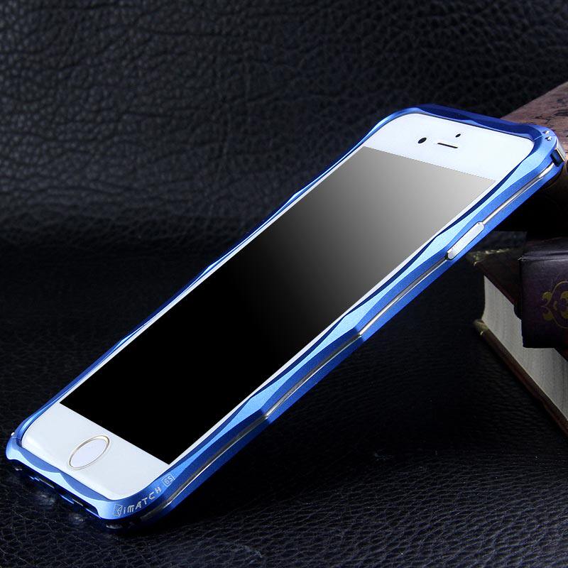 iMatch Slim Light Aluminum Metal Shockproof Bumper with Kickstand for Apple iPhone 6S/6 & iPhone 6S Plus/6 Plus