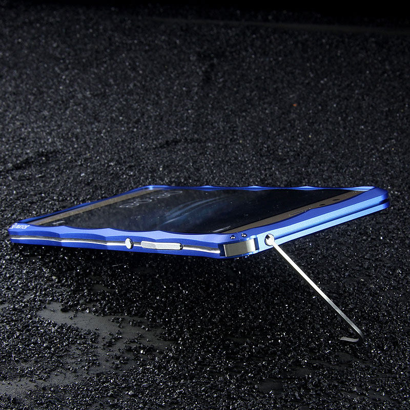 iMatch Slim Light Aluminum Metal Shockproof Bumper with Kickstand for Huawei P9 Plus & Huawei P9