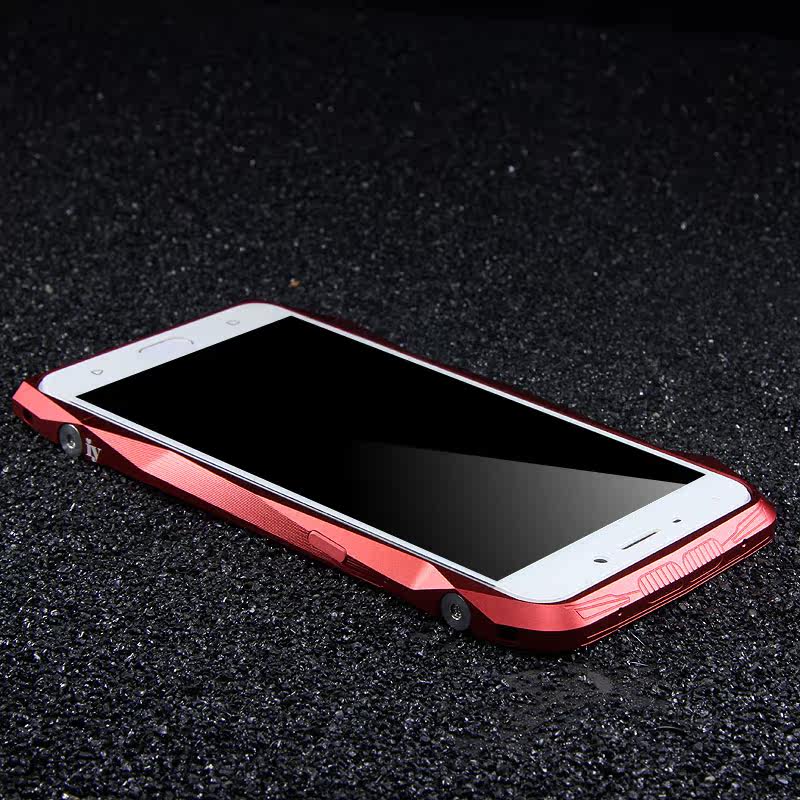 iy Batmobile Sports Cars Aluminum Metal Bumper Carbon Fiber Back Cover Case for OPPO R9 Plus & OPPO R9