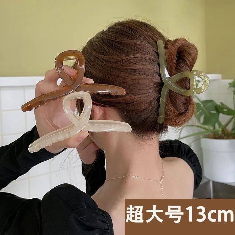 韩国ins果冻色鲨鱼夹大号亚克力头发夹子发饰品发夹网红抓夹头饰使用感如何?