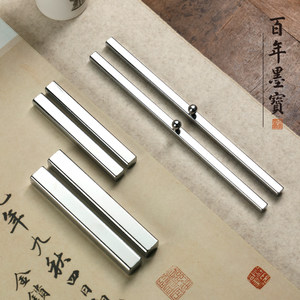 2支小巧新款白铁神器不锈钢镇纸