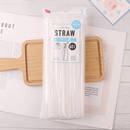 日本大创DAISO独立包装 吸管可弯曲便携卫生安全塑料成人儿童吸管