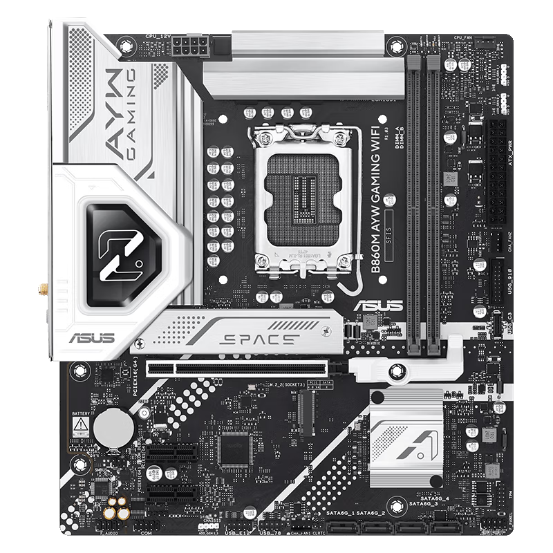 华硕（ASUS）B860M AYW GAMING WIFI哎呦喂主板支持245K/230/225