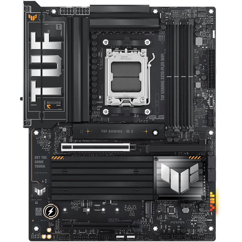 华硕（ASUS）TUF GAMING X870-PLUS WIFI主板 支持 CPU 9900X