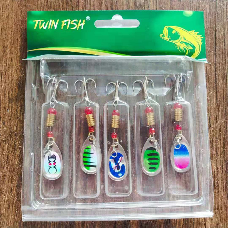 卷尾路亚配重亮片海钓鲈鱼仿生饵