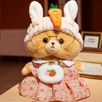 Морковная повязка на голову, юбка, клубника