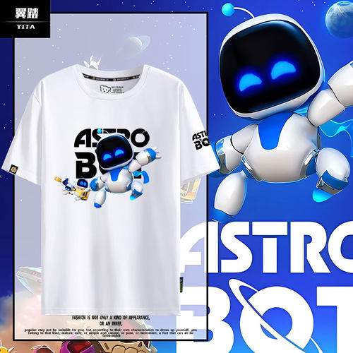 宇宙机器人ps5游戏AstroBotT恤