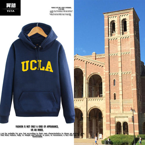 ucla美国加州大学连帽卫衣