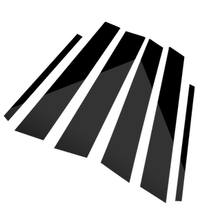 21款东风本田CRV装饰品改装汽车用品配件车窗饰条PC镜面中柱贴片