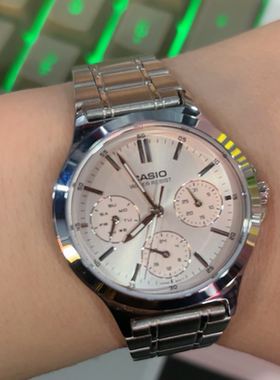 卡西欧 STANDARD系列 休闲时尚经典指针石英机芯女表LTP-V300D-4A