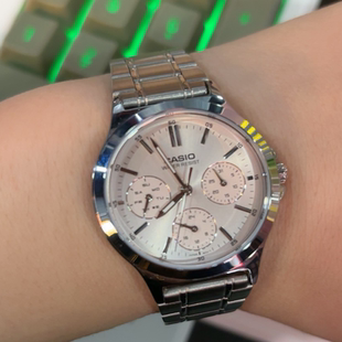 卡西欧 STANDARD系列 休闲时尚经典指针石英机芯女表LTP-V300D-4A