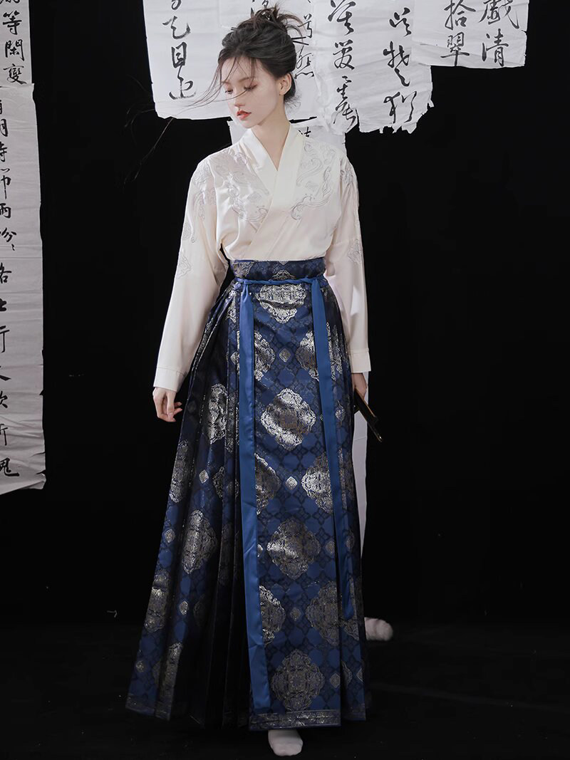明制汉服女成人新款飞机袖马面裙套装古风女装爆款中国风高端套装,女装/女士精品,汉服套装,淘宝优惠券,粉丝福利购,淘宝优惠卷