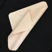 厂家批发定制米黄色超细纤维麂皮绒眼镜布手机电脑数码 擦拭印LOGO