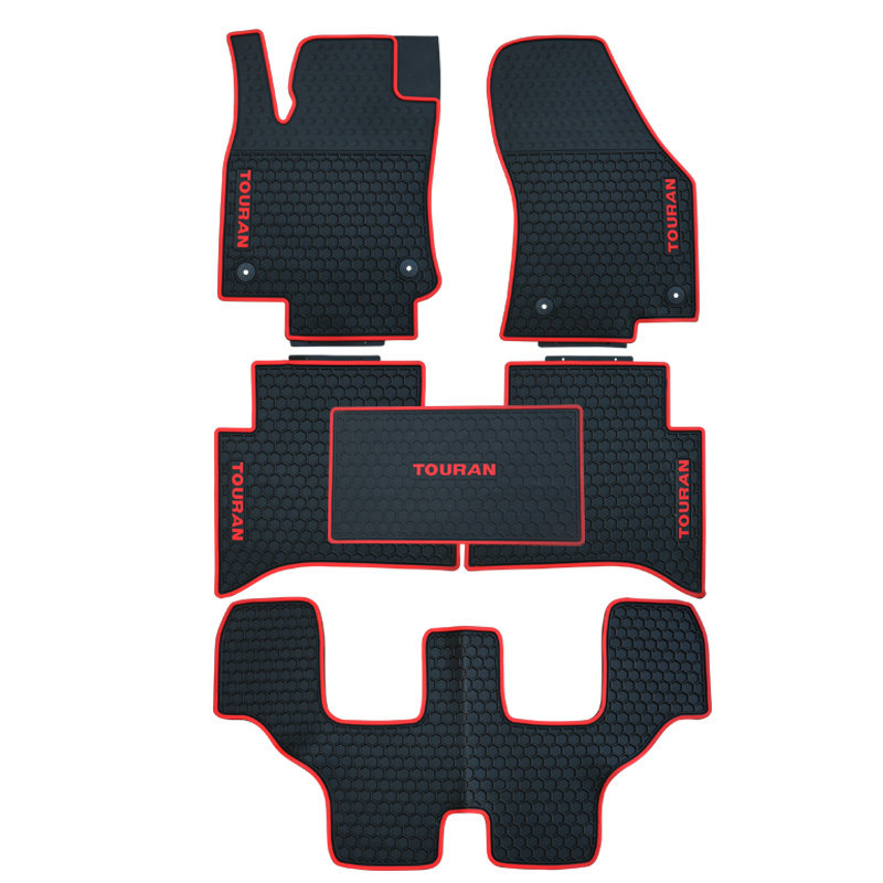 适用于04~26款大众途安橡胶脚垫 新途安六座6座7座踏板垫途安L