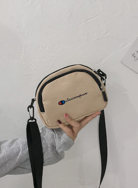 帆布包日系超火百搭手机包情侣