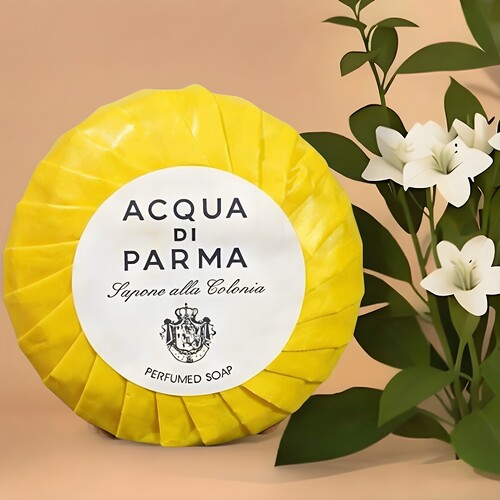 Acqua Di Parma帕尔玛之水克罗尼古龙香皂卡普里岛香橙香水皂50g