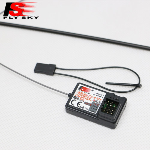 【FS-GR3E】FLYSKY富斯3通道接收机适用车船发射机小巧
