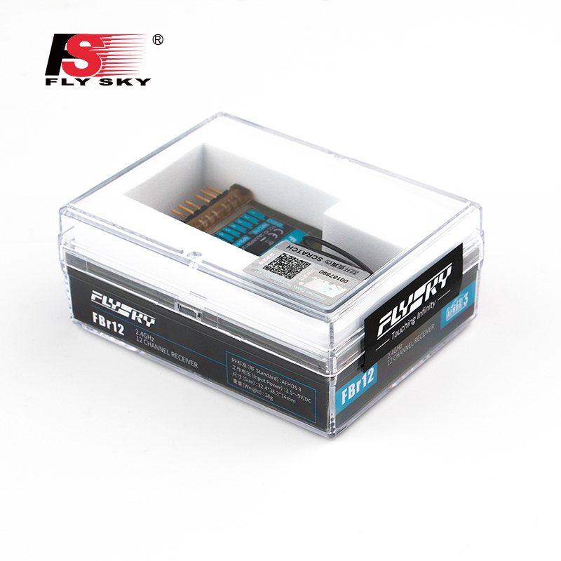 【FBr12】flysky AFHDS3 船用增强版接收机外置双天线带回传功能
