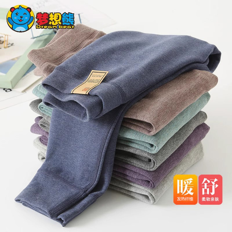 儿童秋裤男童发热绒蚕丝裤高腰棉毛裤宝宝加绒厚打底裤女童保暖裤,童装/婴儿装/亲子装,保暖裤,淘宝优惠券,粉丝福利购,淘宝优惠卷