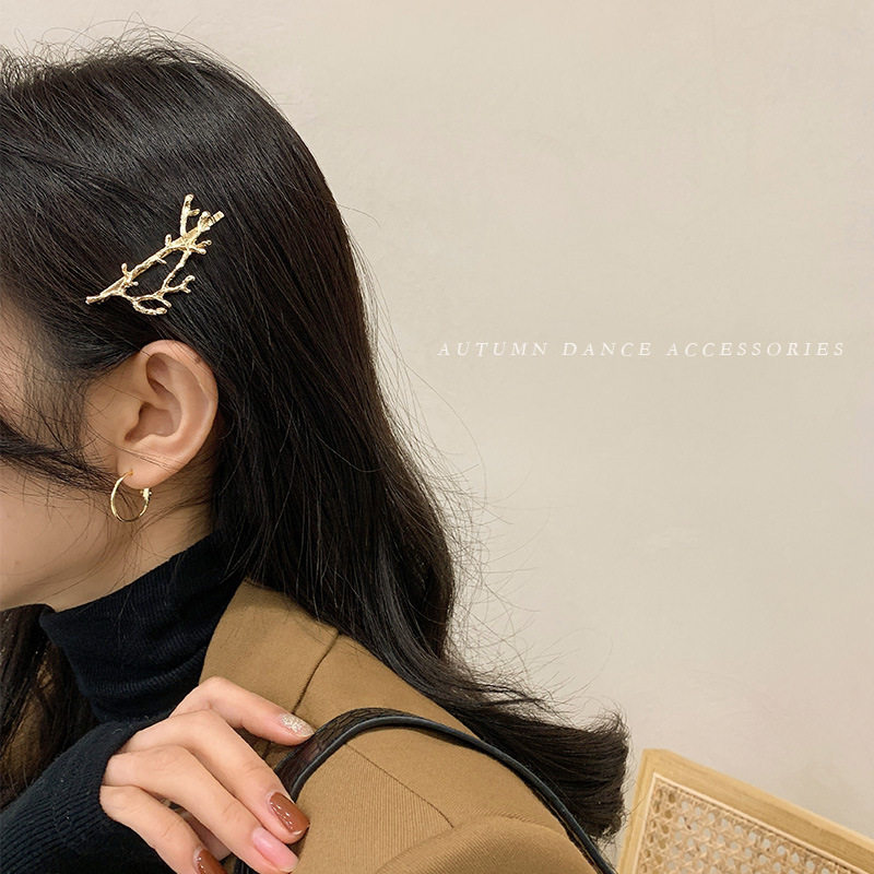 韩国网红发夹鹿角侧边发卡森女系头饰少女夹子一字夹女清新刘海夹