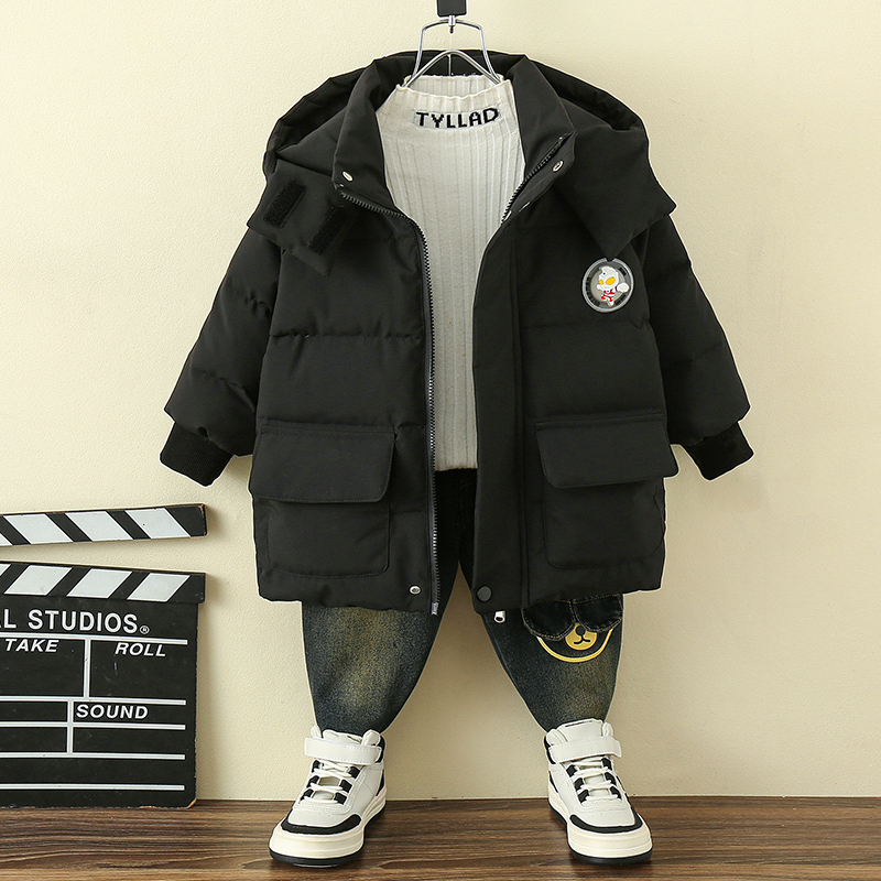男童羽绒服2025新款棉服