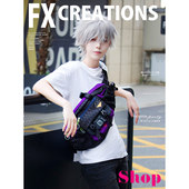 FXcreations新福音战士EVA联名腰包男女上班通勤斜挎包大容量轻便