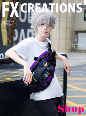 FXcreations新福音战士EVA联名腰包男女上班通勤斜挎包大容量轻便