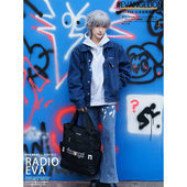 新品 EVA新世纪福音战士联名手提包运动行李便携收纳斜挎包潮