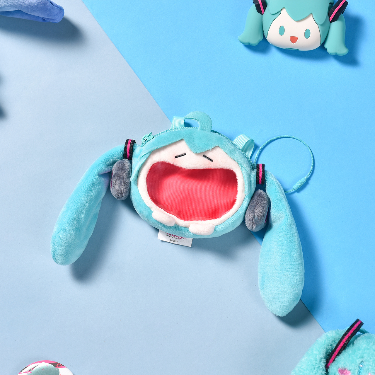 bilibili2024新品miku初音未来可爱体UWA系列mini痛包耳机包