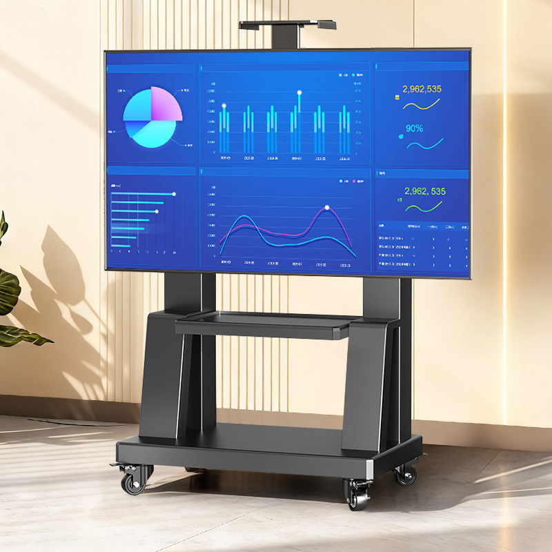 电视机支架可移动型落地式带轮