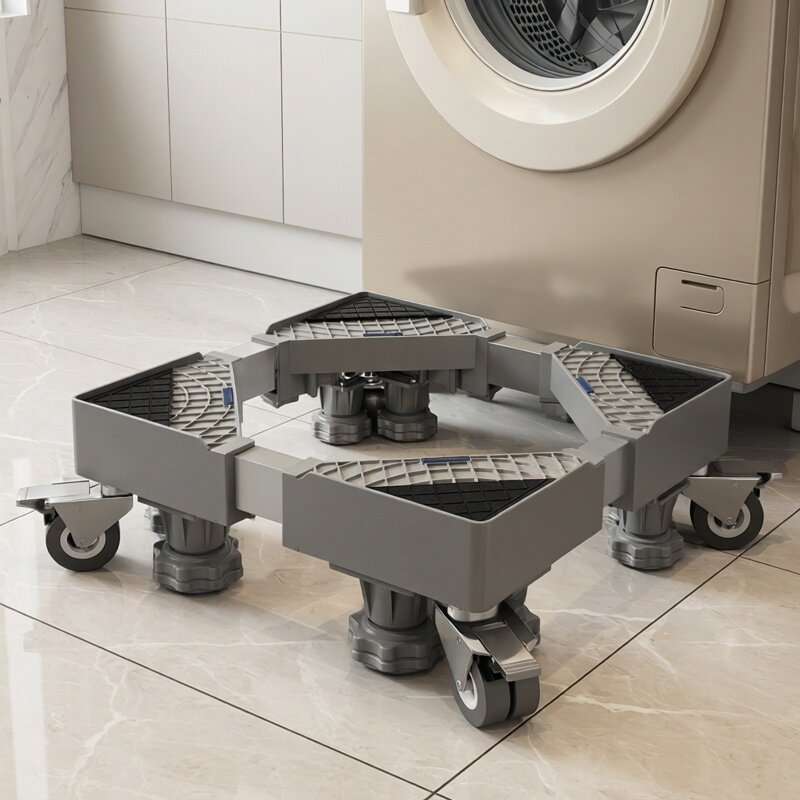 贝石适用于小天鹅洗衣机底座座可移动万向轮滚筒加高脚垫置物支架