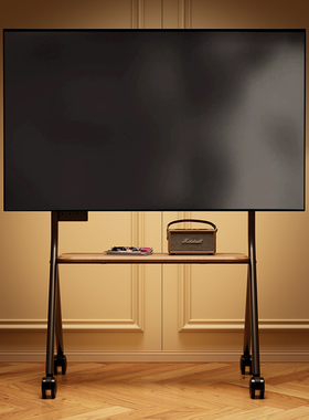 贝石落地电视机可移动可旋转支架带轮37-86英寸电视推车YSTC-03B