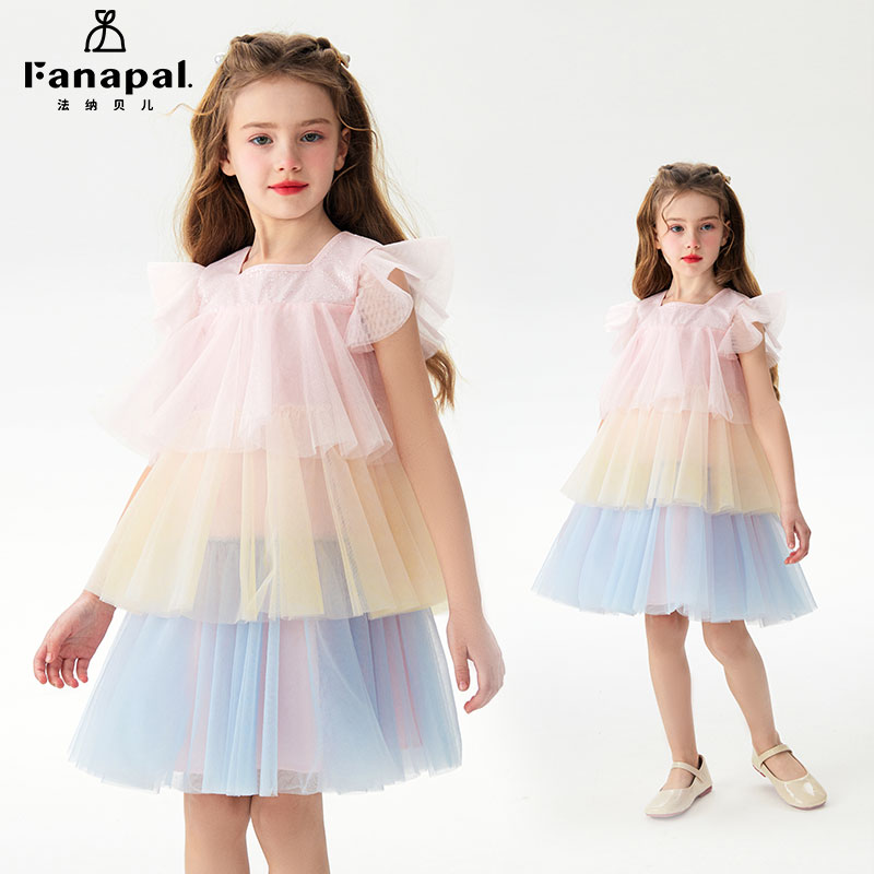 Fanapal/法纳贝儿女童夏季连衣裙