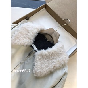 老渠道里的好东西！羊毛领90%鹅绒短款羽绒服女平湖NV0702